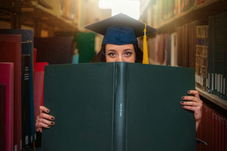 Books Donation - woman holding book