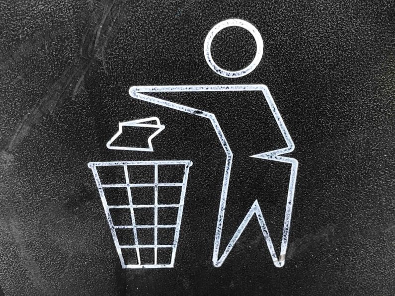 Reducing Waste - litter signage