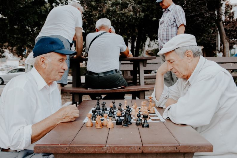 Senior Homes - two men playing chess